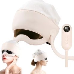 Electric Head and Eye Massager with 360° Air Compression